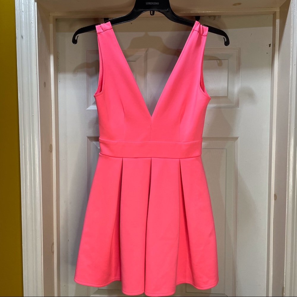 Pink Skater Dress